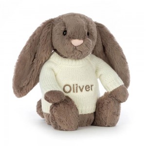 Pulls Jellycat Bashful Truffle Bunny with Cream,31cm x 12cm x 9cm Marron | 46123-NYXH