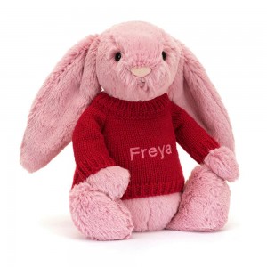 Pulls Jellycat Bashful Tulip Bunny,31cm x 12cm x 9cm Rose | 62910-OITX