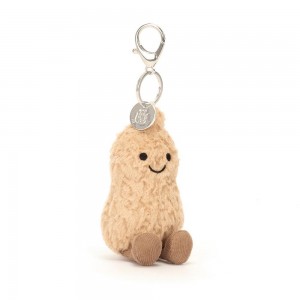 Reptiles Jellycat Amuseables Peanut,18cm x 5cm x 5cm Marron | 82167-PVBW