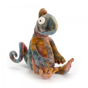Reptiles Jellycat Peluche Colin Chameleon,29cm x 10cm x 14cm Marron | 01367-FPYQ