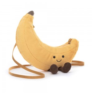 Sacs Jellycat Amuseables Banana,29cm x 25cm x 5cm Jaune | 30579-NJOU