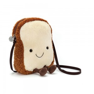 Sacs Jellycat Amuseables Toast,23cm x 17cm x 6cm Marron | 89271-UYJG
