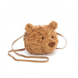 Sacs Jellycat Bartholomew Bear,16cm x 18cm x 7cm Marron | 19584-LNZI