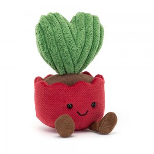 Saint Valentin Jellycat Peluche Amuseables Kerrii Cactus,17cm x 8cm x 7cm Vert | 63819-XLKI