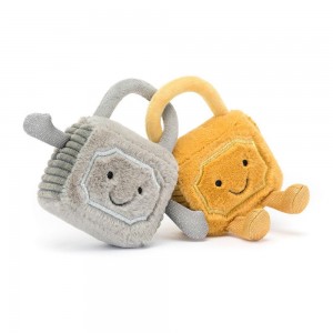 Saint Valentin Jellycat Peluche Amuseables Love Locks,14cm x 18cm x 5cm Jaune | 21690-SLCJ