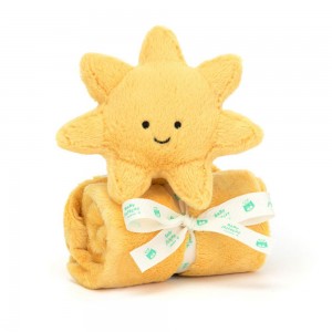 Soothers Jellycat Amuseables Sun,12cm x 34cm x 34cm Jaune | 15093-CKQP