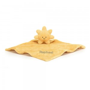 Soothers Jellycat Amuseables Sun,12cm x 34cm x 34cm Jaune | 53162-CKWR