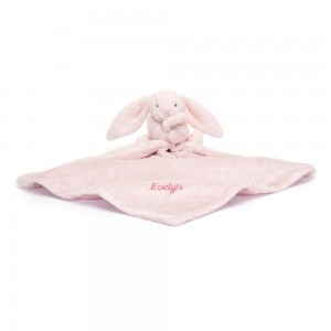 Soothers Jellycat Bashful Bunny,15cm x 34cm x 34cm Rose | 65318-NPWM