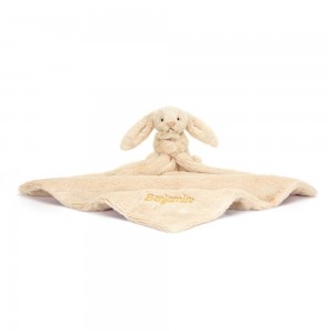 Soothers Jellycat Bashful Luxe Bunny Willow,15cm x 34cm x 34cm Beige | 74938-OLNS
