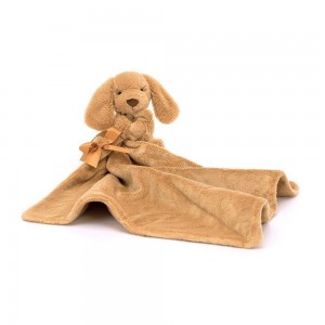 Soothers Jellycat Bashful Toffee Puppy,15cm x 34cm x 34cm Marron | 17495-WUKG