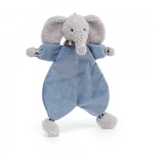 Soothers Jellycat Lingley Elephant,14cm x 34cm x 34cm Grise | 94673-SPZK