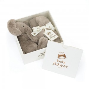 Soothers Jellycat Smudge Elephant,15cm x 34cm x 34cm Grise | 76490-PAID