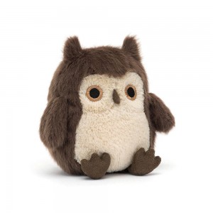 Woodland Jellycat Peluche Brown Owling,11cm x 7cm x 6cm Marron | 96813-TFYB