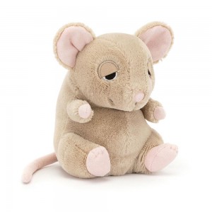 Woodland Jellycat Peluche Cuddlebud Darcy Dormouse,16cm x 10cm x 8cm Beige | 98764-VMSA