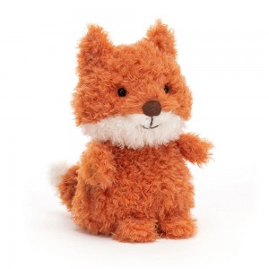 Woodland Jellycat Peluche Little Fox,18cm x 10cm x 8cm Orange | 06385-KVSL