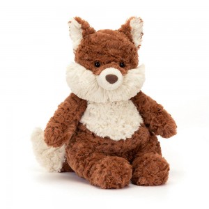 Woodland Jellycat Peluche Mortimer Fox,26cm x 12cm x 8cm Orange | 05426-VHRJ