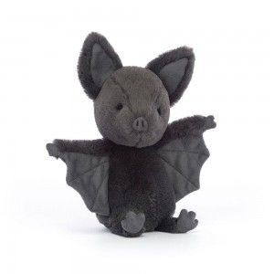 Woodland Jellycat Peluche Ooky Bat,15cm x 6cm x 6cm Noir | 42018-OTBC
