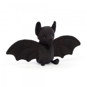 Woodland Jellycat Peluche Wrapabat Black,15cm x 7cm x 11cm Noir | 40638-XYBM