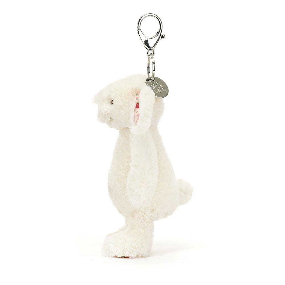 Animaux De Compagnie Jellycat Peluche Blossom Cream Bunny 'Berry',18cm x 5cm x 4cm Blanche | 63847-DENA