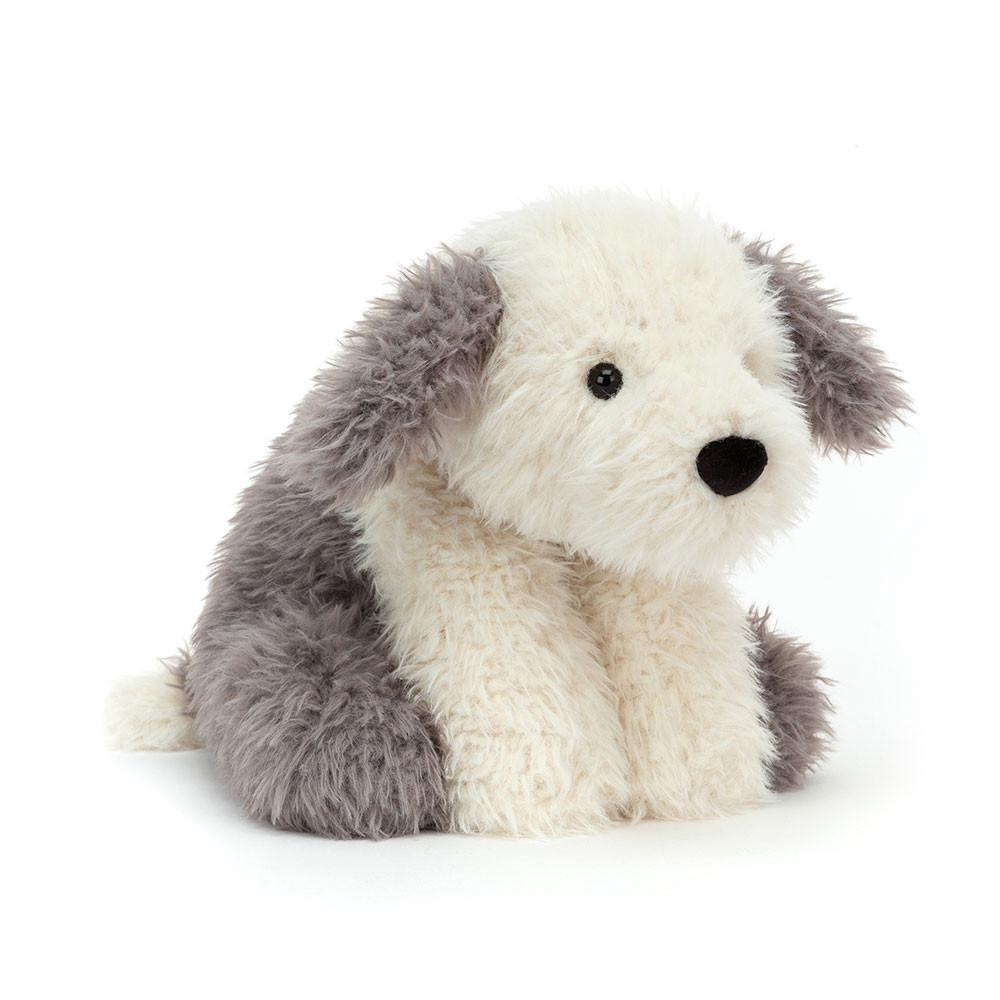 Animaux De Compagnie Jellycat Peluche Curvie Sheep Dog,25cm x 16cm x 10cm Grise | 49023-GAYV