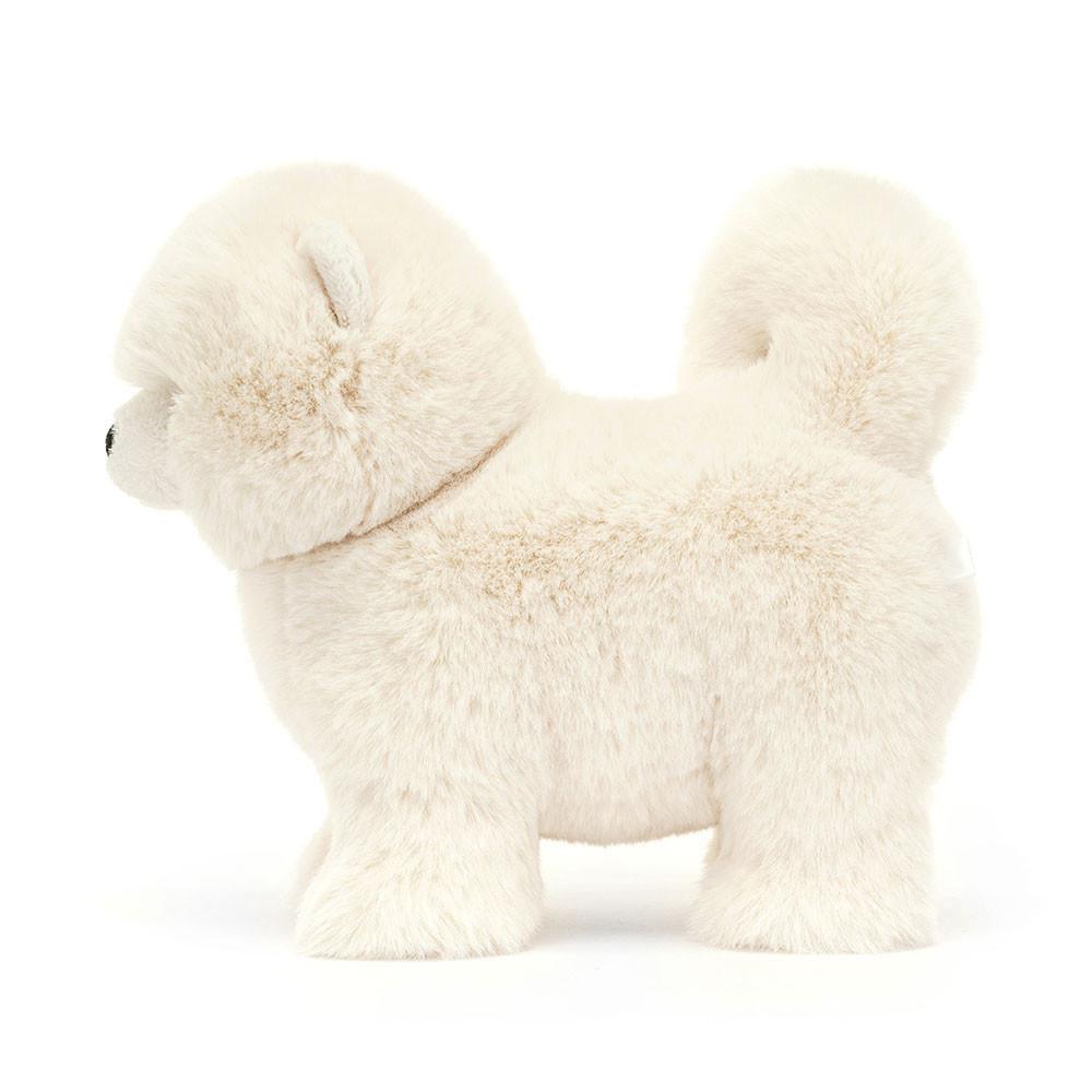 Animaux De Compagnie Jellycat Peluche Daphne Pomeranian,24cm x 13cm x 26cm Blanche | 08132-GVMT