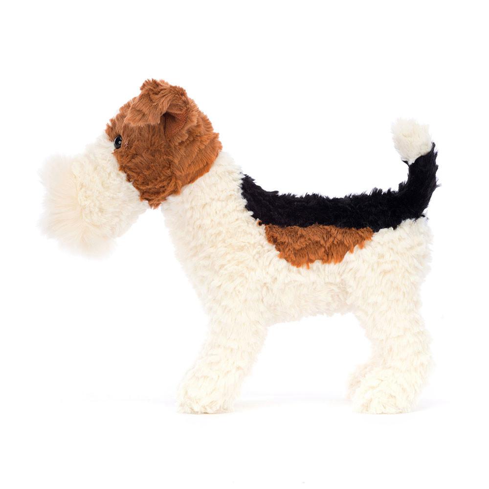 Animaux De Compagnie Jellycat Peluche Hector Fox Terrier,24cm x 13cm x 30cm Blanche | 13750-QDLO