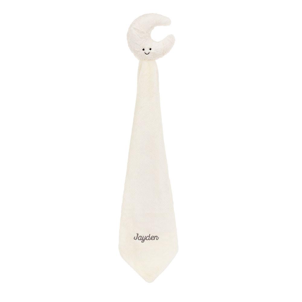 Bébé Jellycat Amuseables Moon,10cm x 34cm x 34cm Blanche | 59043-WPTZ