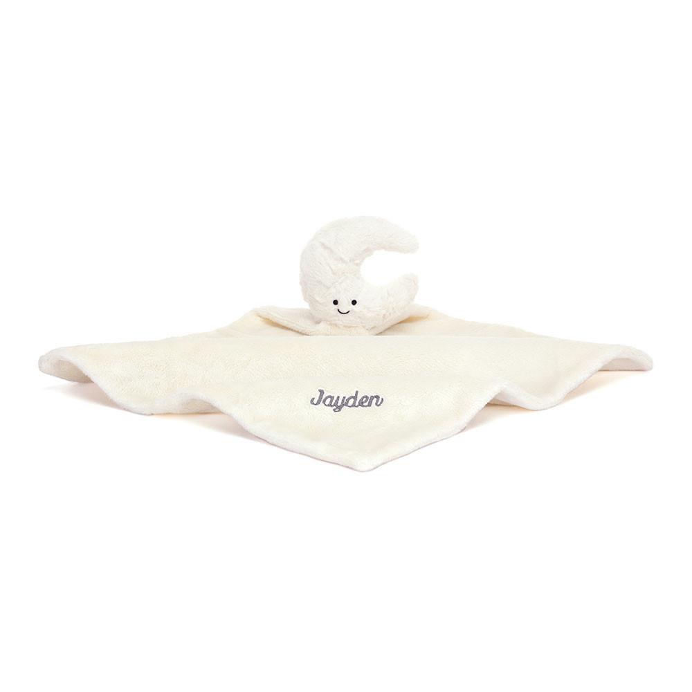Bébé Jellycat Amuseables Moon,10cm x 34cm x 34cm Blanche | 59043-WPTZ