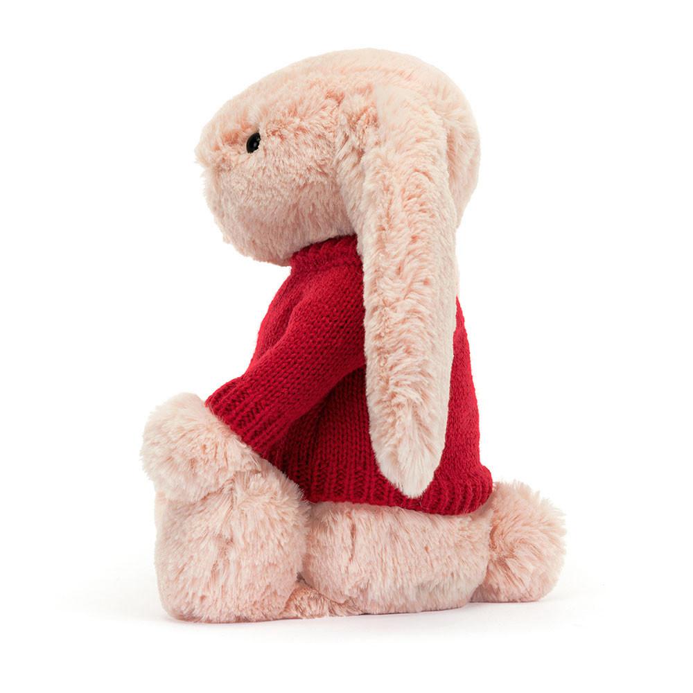 Bébé Jellycat Bashful Blush Bunny,31cm x 12cm x 9cm Rose | 04296-VUQD