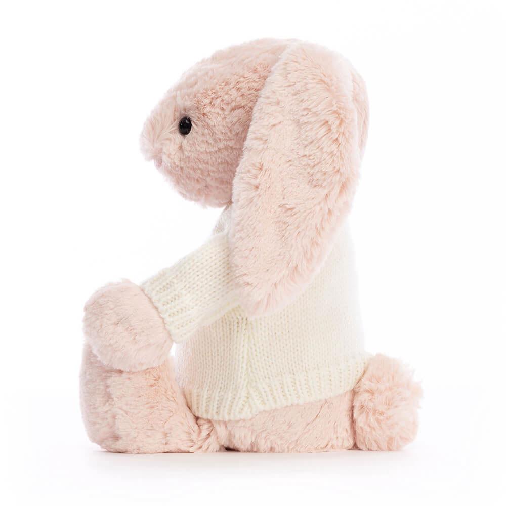 Bébé Jellycat Bashful Blush Bunny with Cream,31cm x 12cm x 9cm Rose | 36842-TPNE
