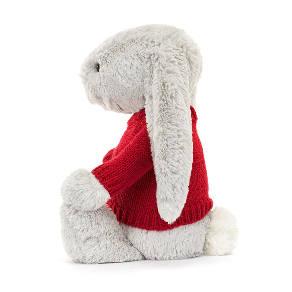 Bébé Jellycat Bashful Bunny,31cm x 12cm x 9cm Grise | 85402-VKPS