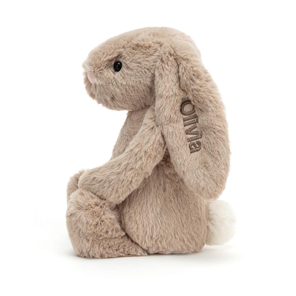 Bébé Jellycat Bashful Bunny Medium31cm x 12cm x 9cm Beige | 70843-MORS