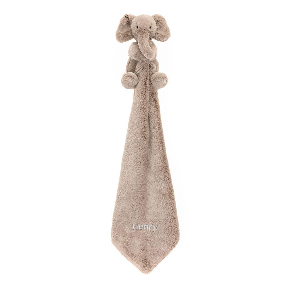 Bébé Jellycat Smudge Elephant,15cm x 34cm x 34cm Grise | 39241-UWVY
