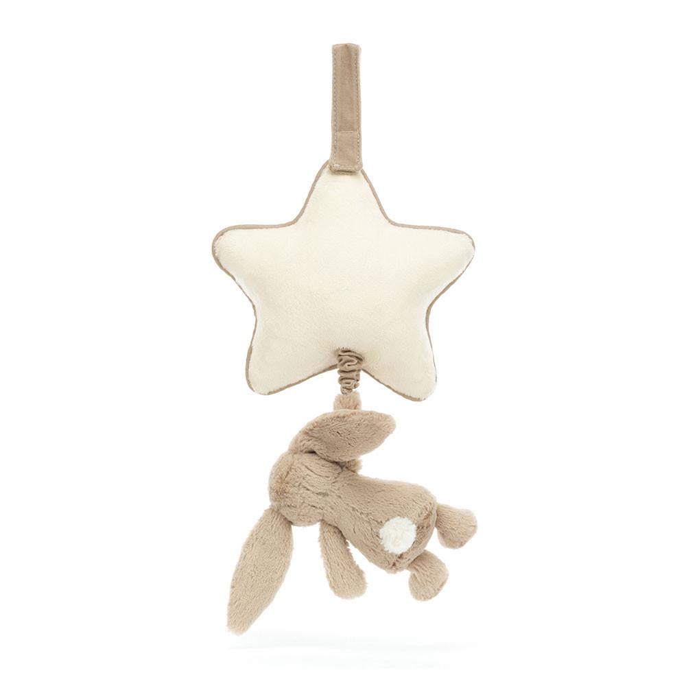 Cadeaux Pour Bébé Jellycat Bashful Bunny Musical Pull,30cm x 20cm x 6cm Beige | 86431-PCUH