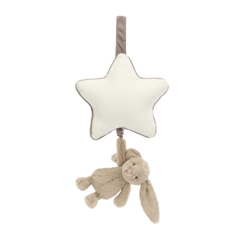 Cadeaux Pour Bébé Jellycat Bashful Bunny Musical Pull,30cm x 20cm x 6cm Beige | 86431-PCUH