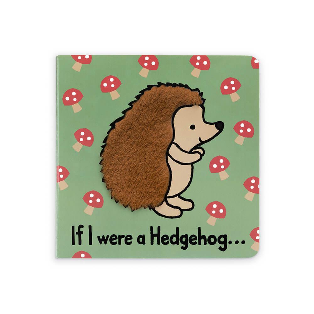 Cadeaux Pour Bébé Jellycat If I Were A Hedgehog Board and Bashful Hedgehog Medium Marron | 74126-SWIF