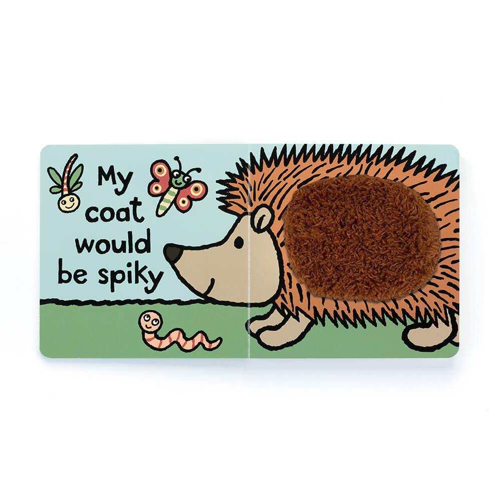 Cadeaux Pour Bébé Jellycat If I Were A Hedgehog Board and Bashful Hedgehog Medium Marron | 74126-SWIF