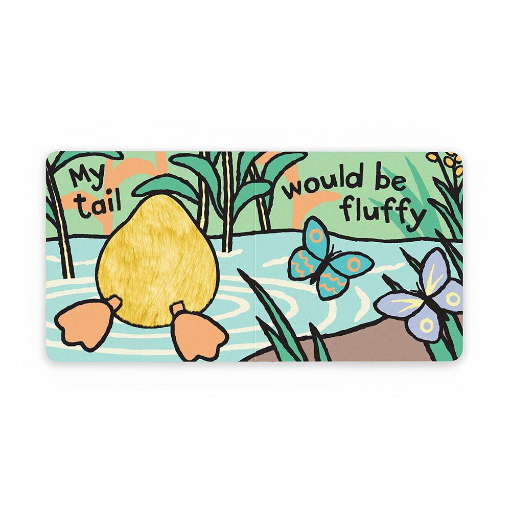 Cadeaux Pour Bébé Jellycat If I were a Duckling Board and Bashful Duckling Medium Jaune | 94738-BKUJ