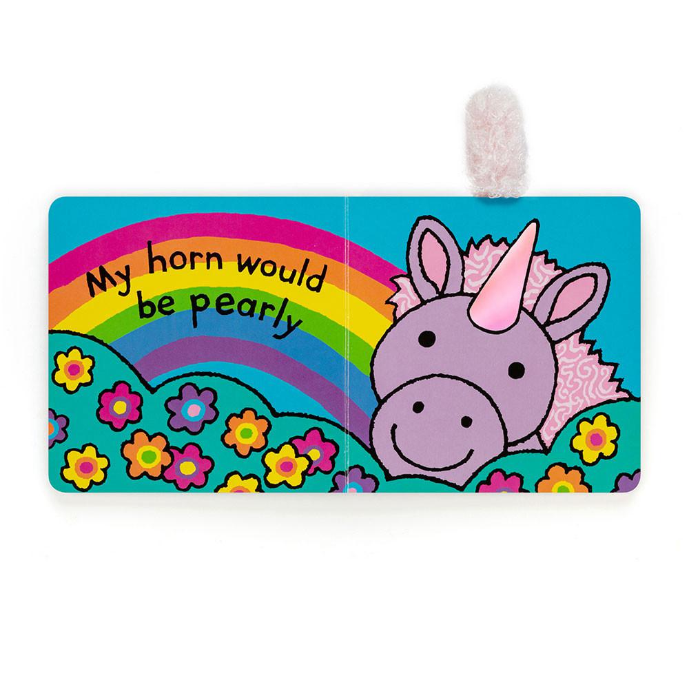 Cadeaux Pour Bébé Jellycat If I were a Unicorn and Bashful Unicorn Small, Blanche | 06328-LXUG