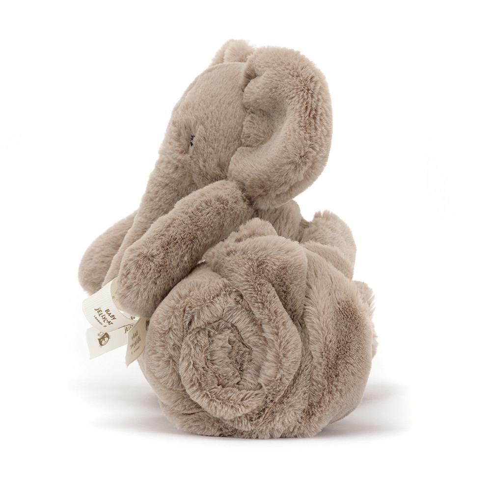 Cadeaux Pour Bébé Jellycat Smudge Elephant Blankie,56cm x 70cm x 9cm Grise | 35764-XSQI