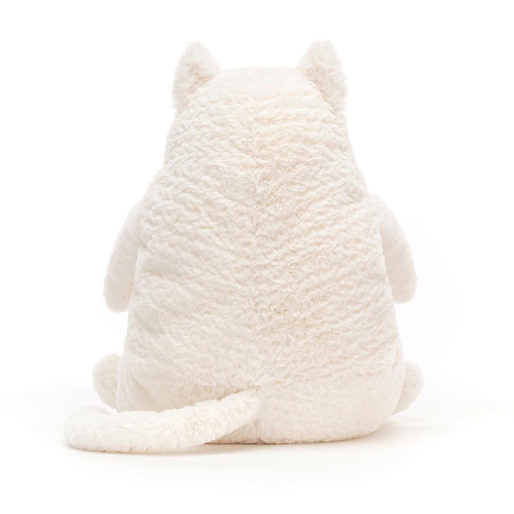 Chat Jellycat Peluche Amore Cat Cream,5.9in x 4.3in x 3.5in Blanche | 09285-EOLG