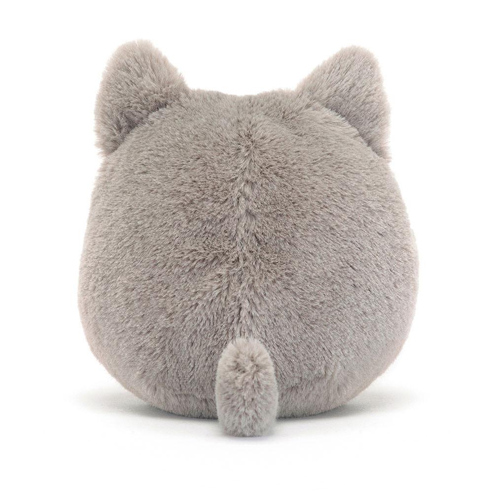 Chat Jellycat Peluche Amuseabean Kitty,4.7in x 3.5in x 2.4in Grise | 80135-UKMH