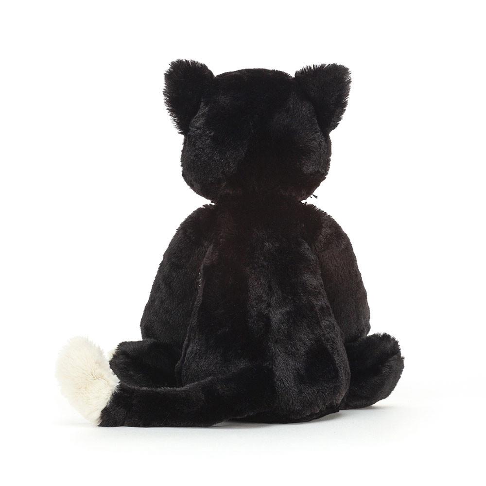 Chat Jellycat Peluche Bashful Kitten,12.2in x 4.7in x 3.5in Noir | 89576-VLRN