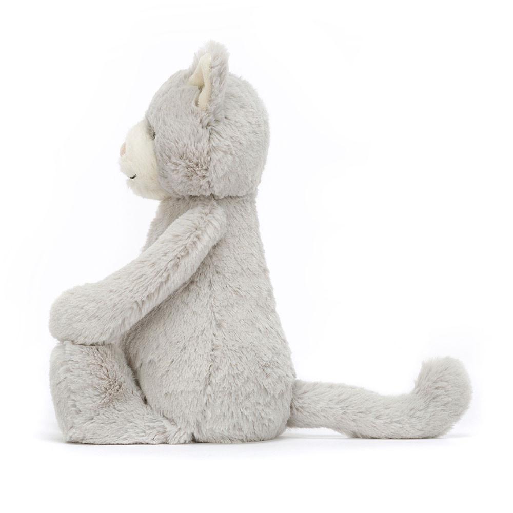 Chat Jellycat Peluche Bashful Kitty,12.2in x 4.7in x 3.5in Grise | 46890-HMRO