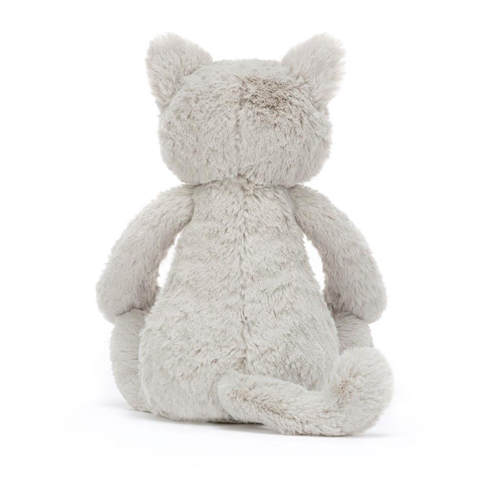 Chat Jellycat Peluche Bashful Kitty,12.2in x 4.7in x 3.5in Grise | 46890-HMRO