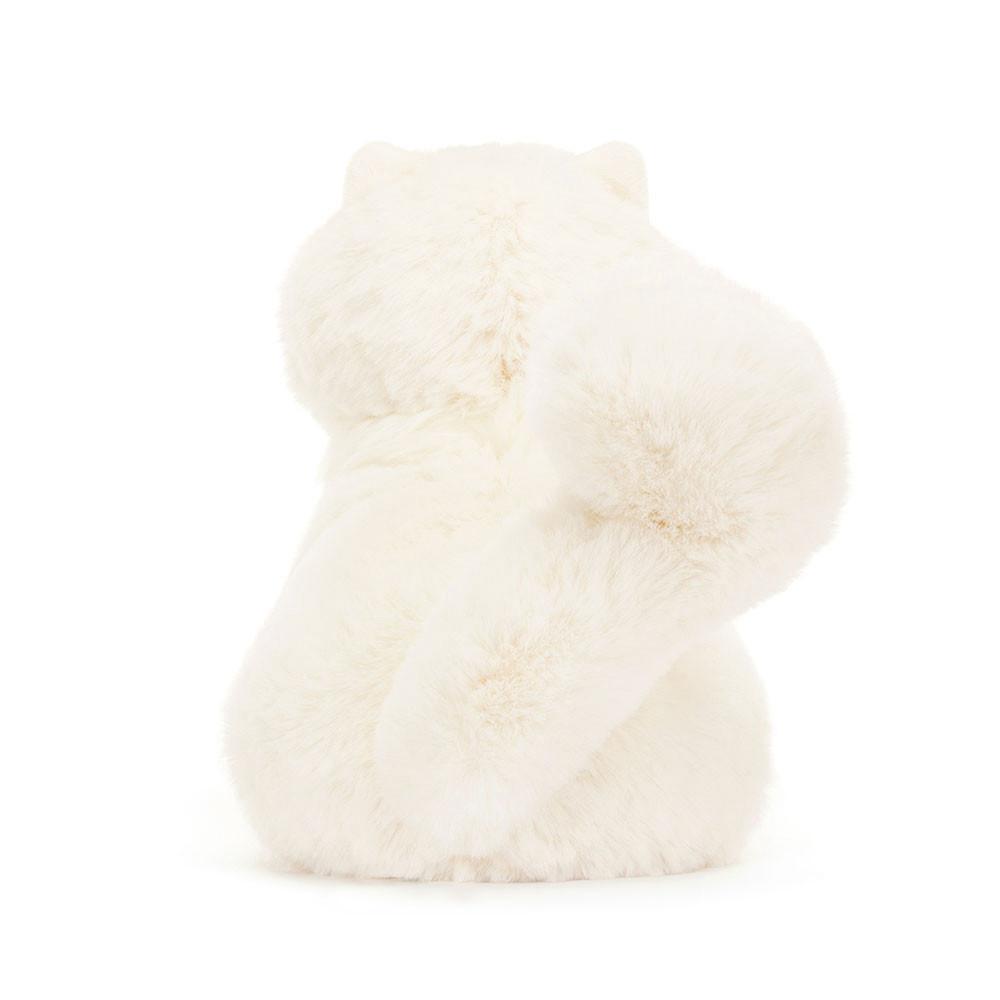 Chat Jellycat Peluche Carissa Persian,9.8in x 5.9in x 9.8in Blanche | 68273-WDLJ