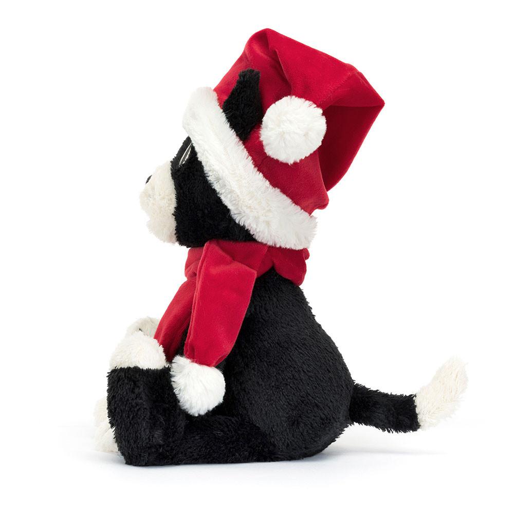 Chat Jellycat Peluche Christmas Jack,12.6in x 4.3in x 3.5in Noir | 14897-ZUDP