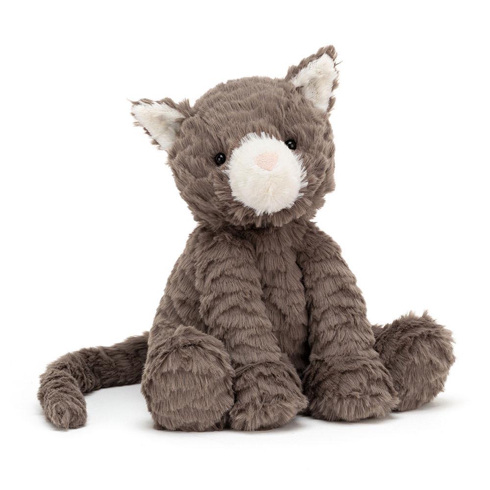 Chat Jellycat Peluche Fuddlewuddle,9.1in x 5.1in x 3.5in Grise | 63259-MNKW