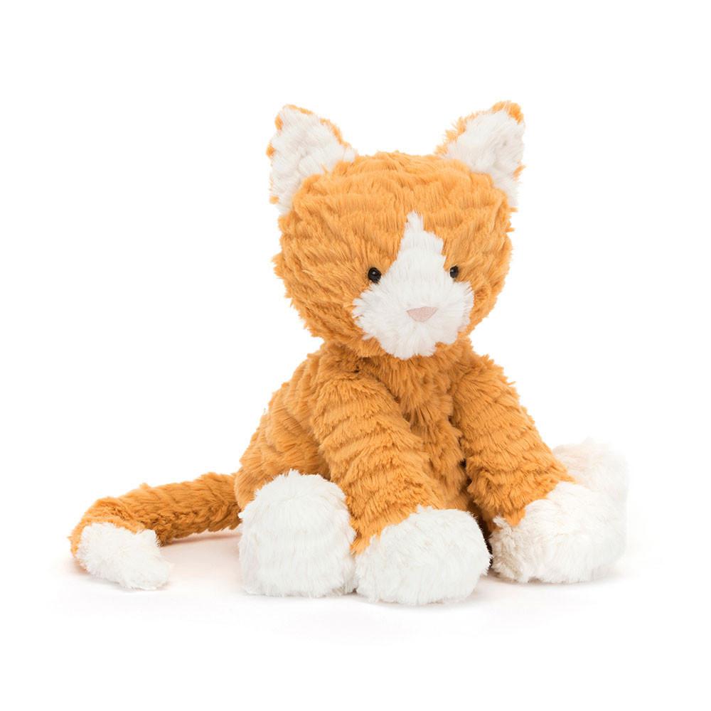 Chat Jellycat Peluche Fuddlewuddle Ginger,9.1in x 5.1in x 3.5in Orange | 82603-NJKL