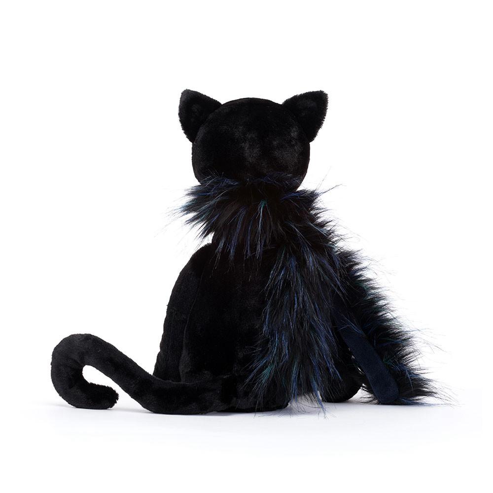 Chat Jellycat Peluche Glamorama,16.9in x 3.9in x 3.9in Noir | 58290-UPOB